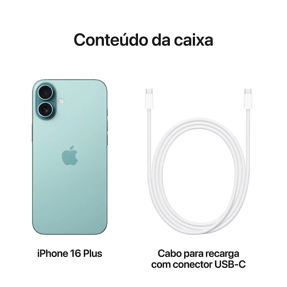 Apple iPhone 16 Plus 512GB Verde-Acinzentado