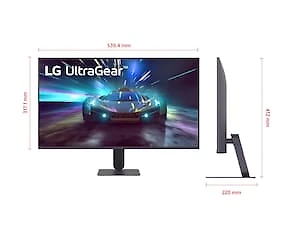 Monitor Gamer 24” LG UltraGear 24G411A-B 144Hz Full HD 1MS MBR G-SYNC FreeSync Preto
