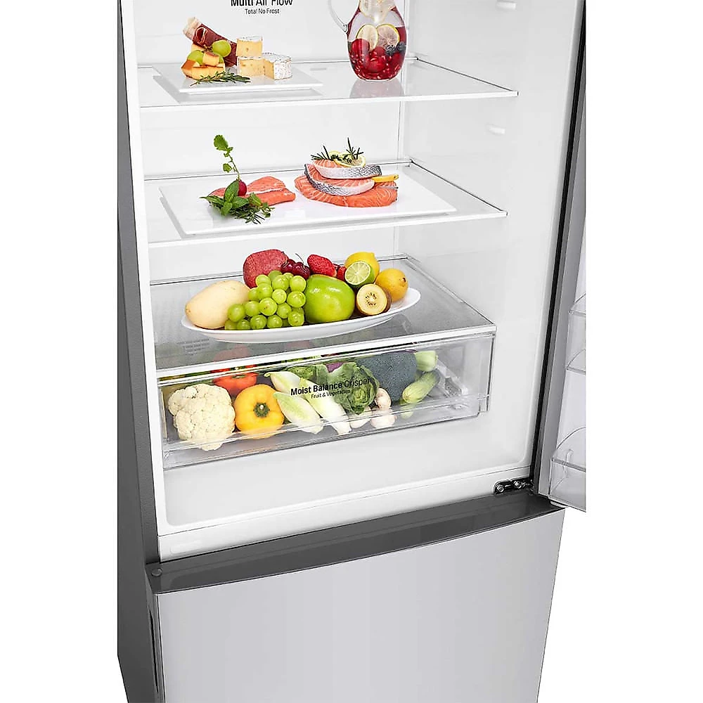 Geladeira LG Inverse Frost Free 451L Inox Look GC-B569NLL Inox - 110V