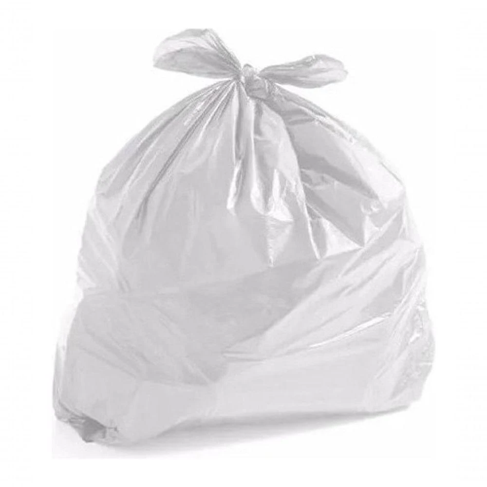 Saco de Lixo Leitoso Branco 200L Micra 0,08 100 Unidades Higipack