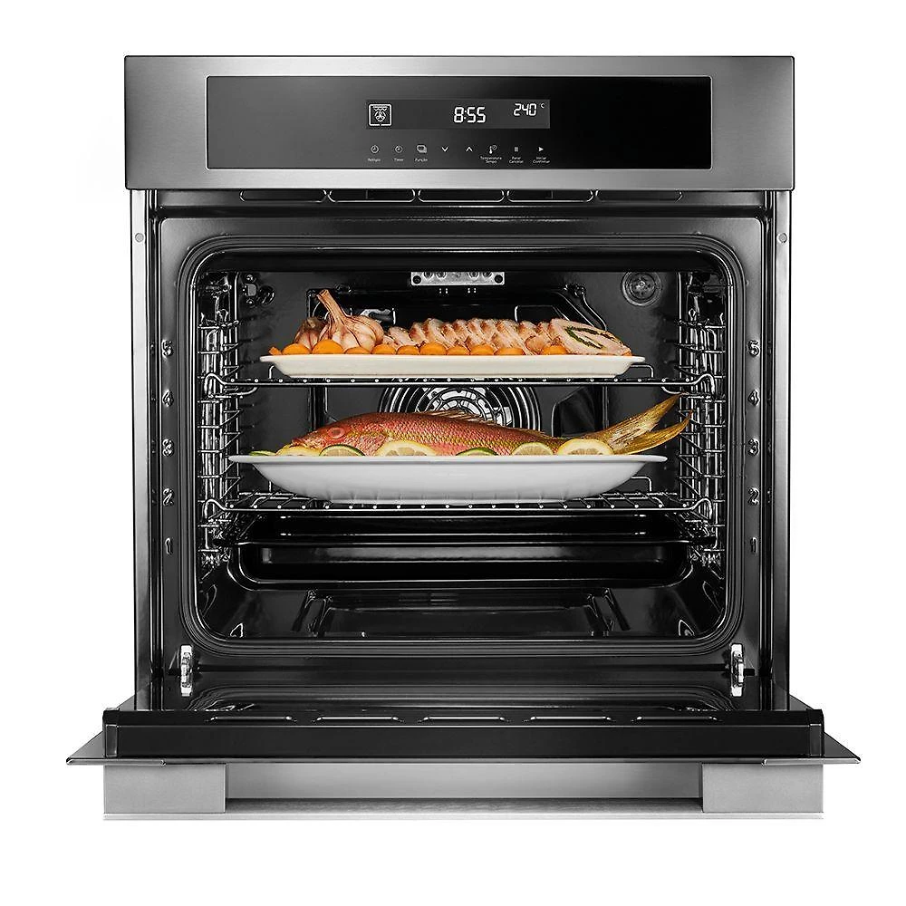 Miniatura Forno Elétrico de Embutir Panasonic Multifunções 80L Inox - HL-CX668SRPK - 220V