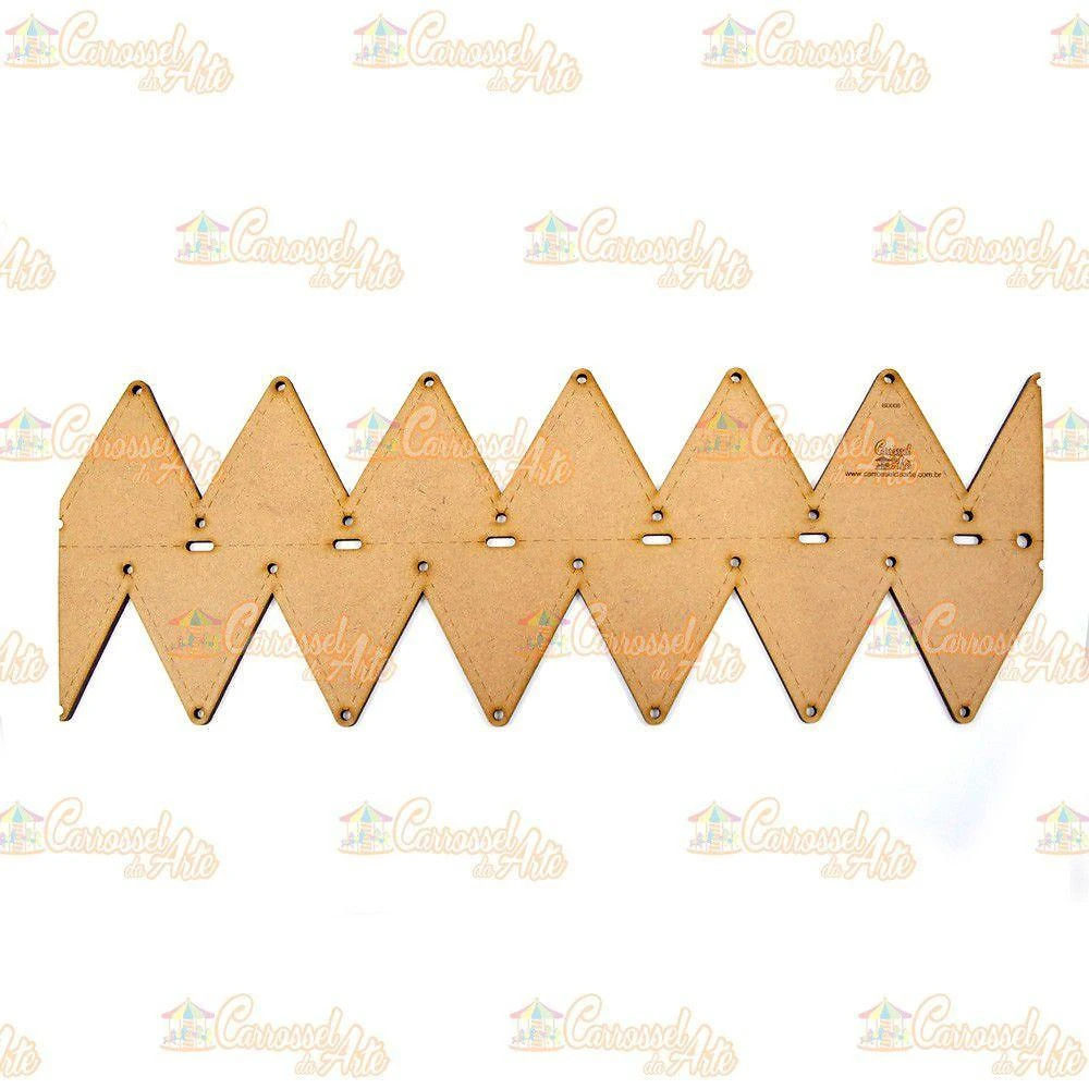 Régua Para Barrado Duplo Triangulo M
