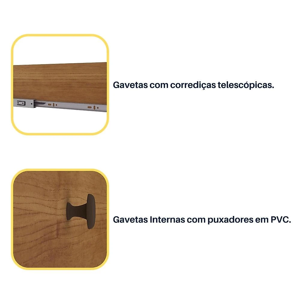 Guarda Roupa Casal Ripado 6 Portas 6 Gavetas 275cm Espresso Móveis Guarda Roupa Casal Ripado 6 Portas 6 Gavetas Espresso Móveis Cinamomo/Off White