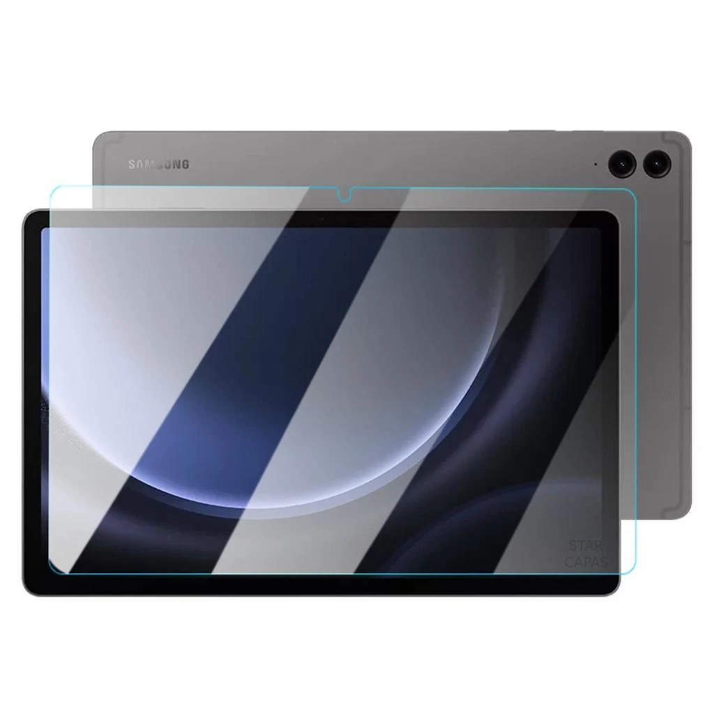 Miniatura Capa Giratória + Película Vidro Tab S9 Fe+ 12.4 Polegadas