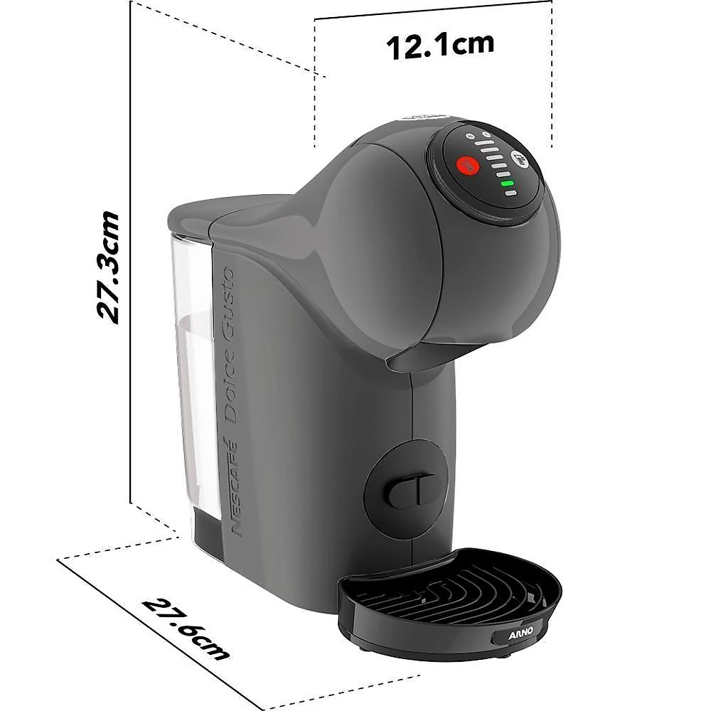 Cafeteira Nescafé Dolce Gusto Genio S Basic Grafite 220V