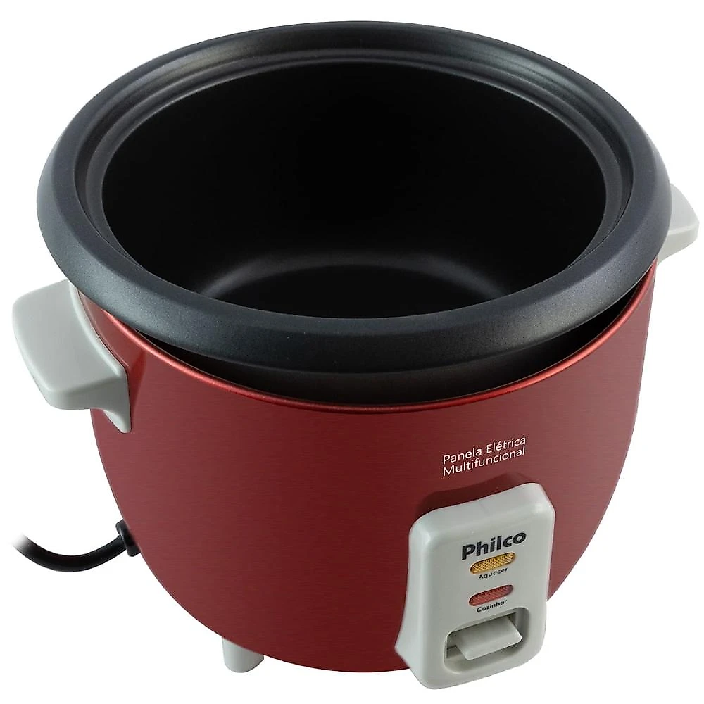 Panela elétrica multifuncional ppa3v philco revestimento antiaderente com aquecimento 220v