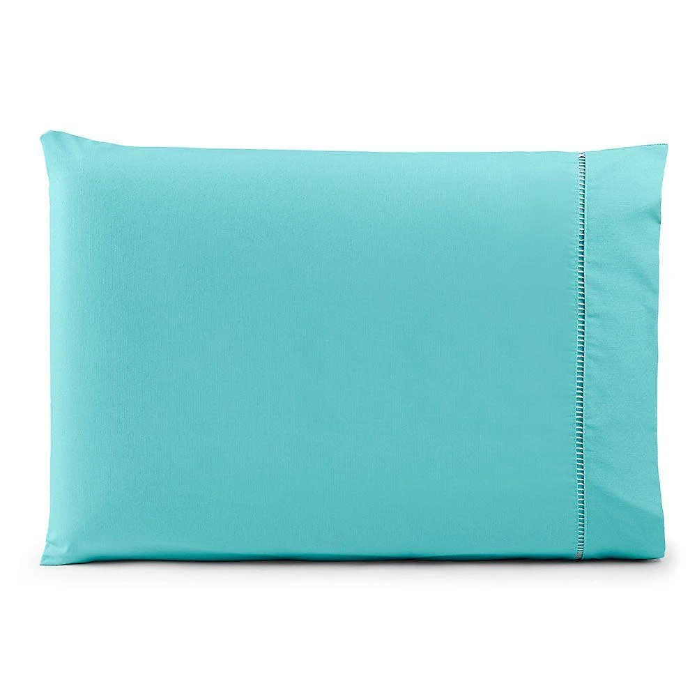 Fronha Avulsa 70cm X 50cm 1 Peça Paris 100% Algodão Percal 150 Fios Cor:verdetiffany