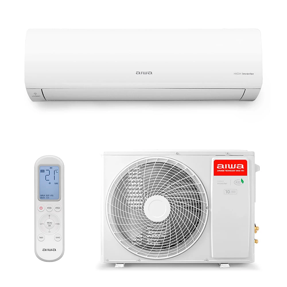 Ar Condicionado AIWA Split High Wall High Inverter 18.000 BTUs Frio AWS-AC-18F 220V