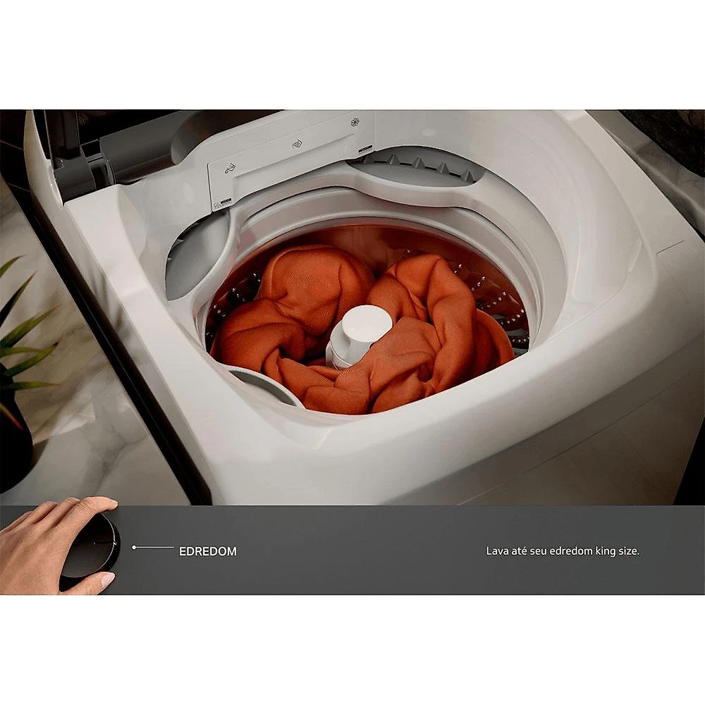 Máquina de Lavar Roupas Automática Brastemp 18Kg, BWF18AB, Branca - 220 Volts