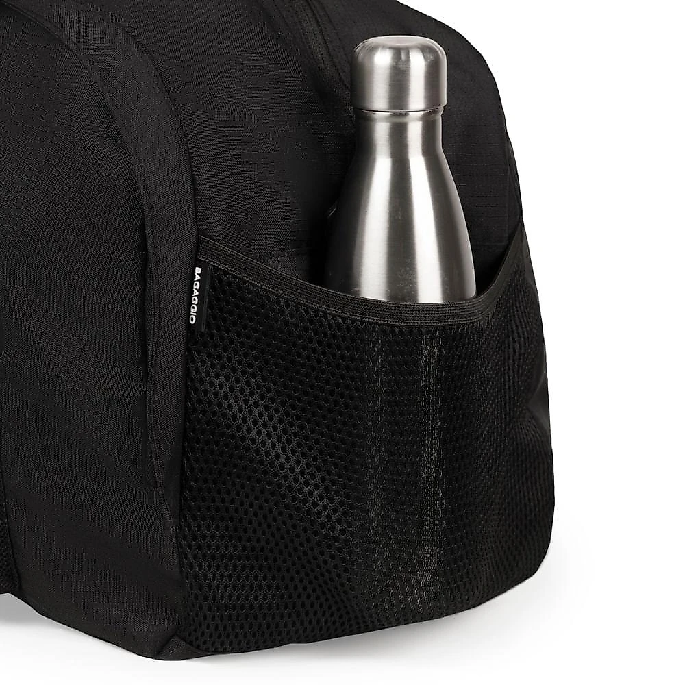 Bolsa de Viagem Média Juvenil BG Net Preta Preto