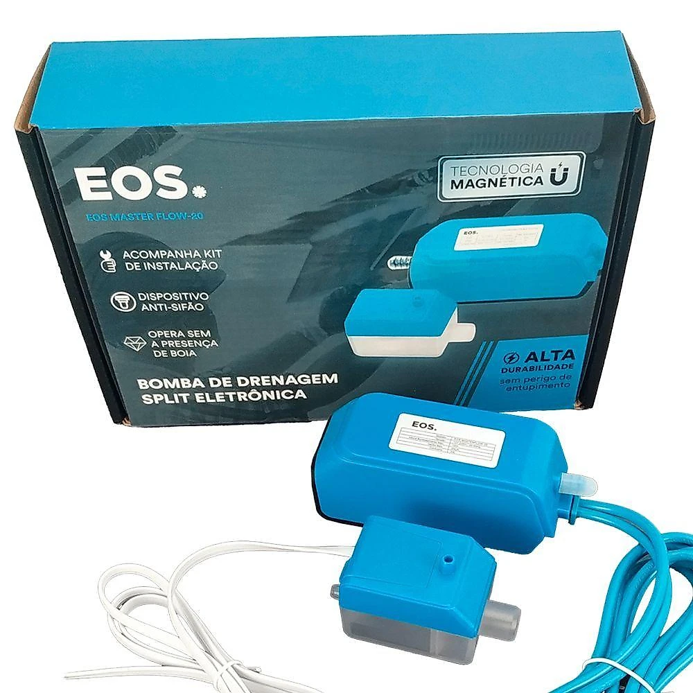 Bomba De Dreno Ar Condicionado Universal 20l-h Master Flow - Eos