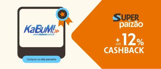 KABUM COM ATÉ 12% DE CASHBACK