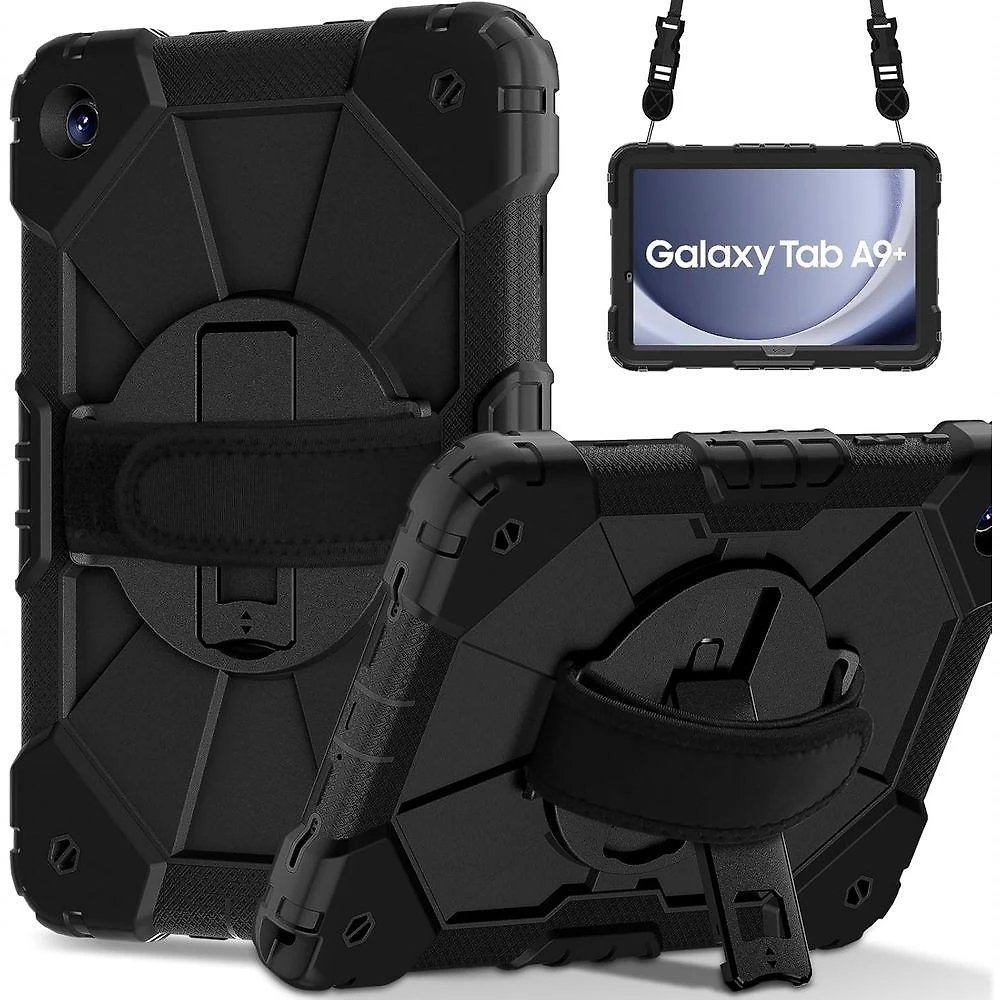 Capa Anti Impacto Tab A9+ Plus 11 Pol Suporte Alça De Ombro Suporte S-pen