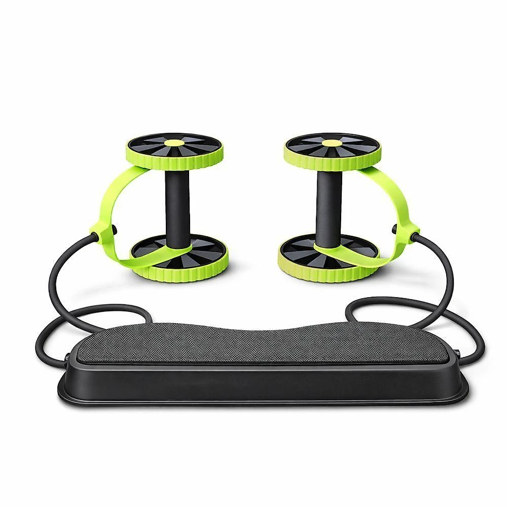 Roda Abdominal Revoflex Xtreme com Elásticos para Treino Completo em Casa