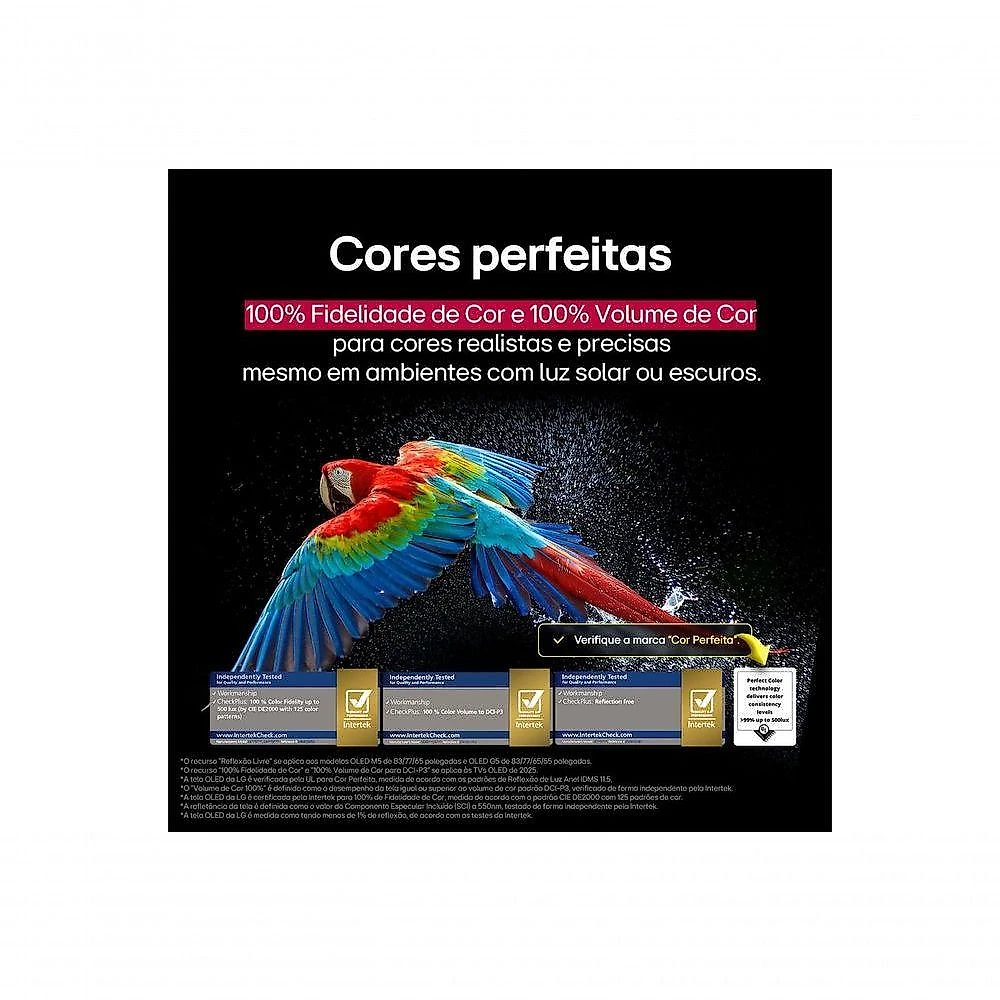 Smart TV LG OLED AI B5 4K De 55 Polegadas 2025 Bivolt