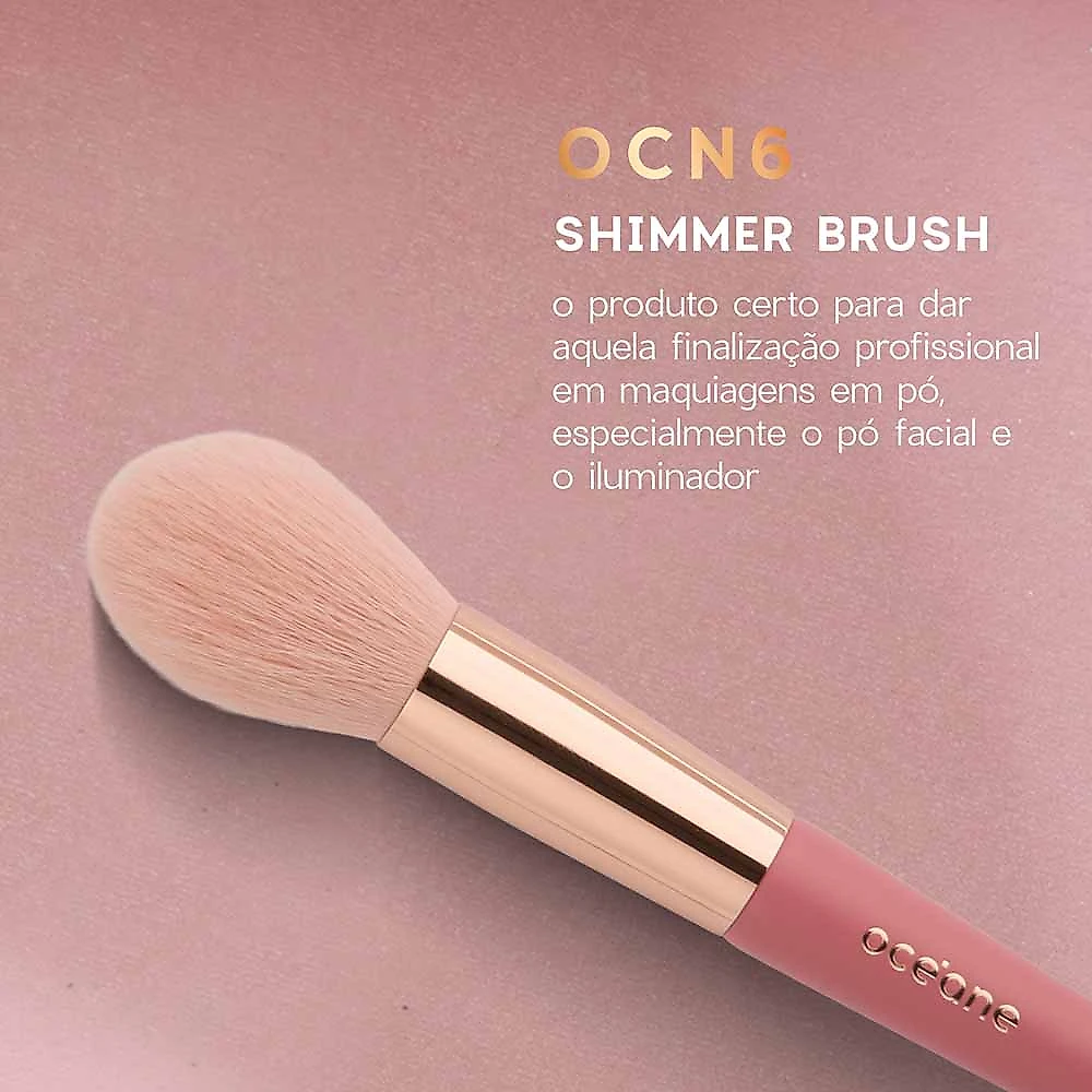 Océane Mini Brush Kit com 5 Pincéis Kit