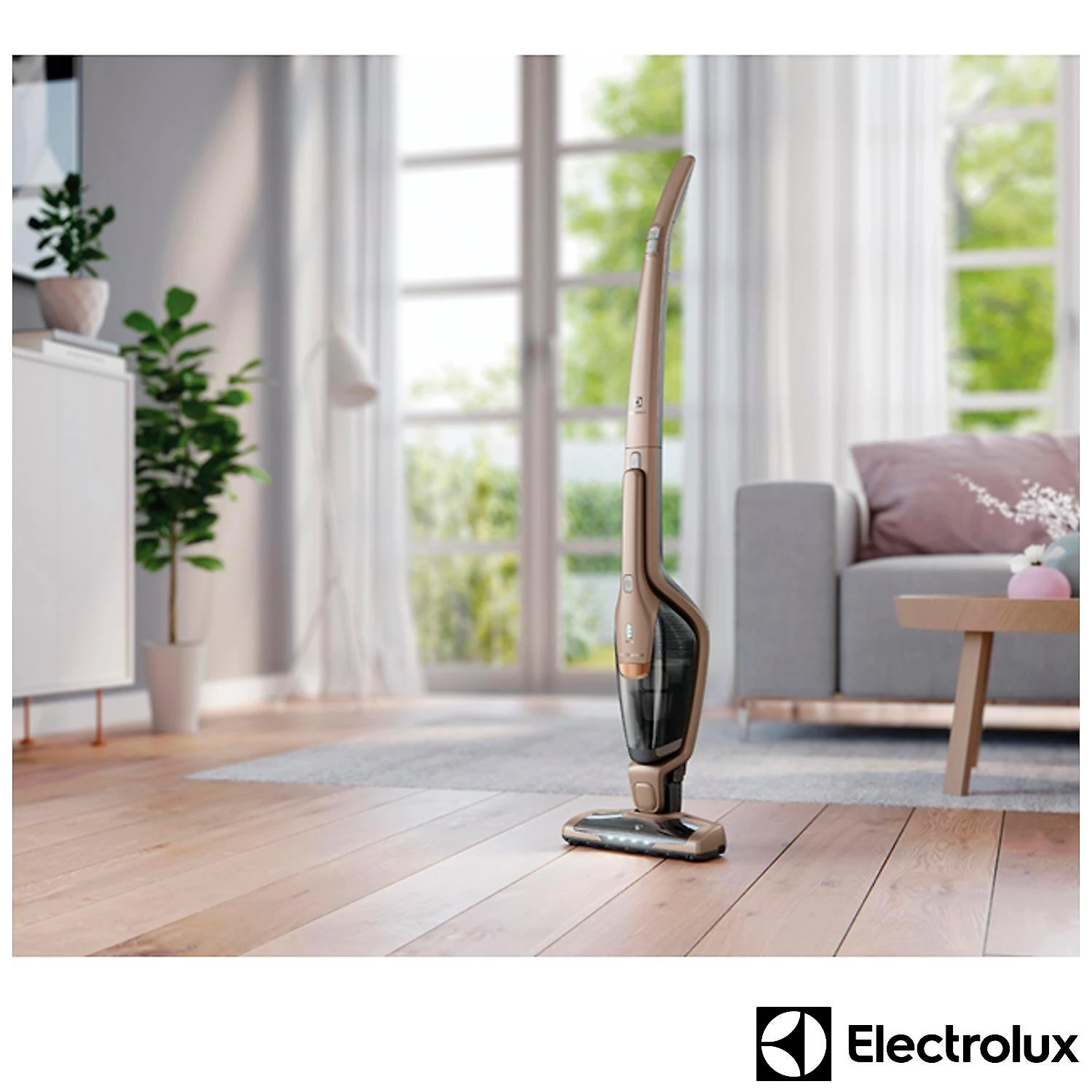 Aspirador de Pó Vertical Ergorapido 2 em 1 Dourado Electrolux (ERG26) Bivolt