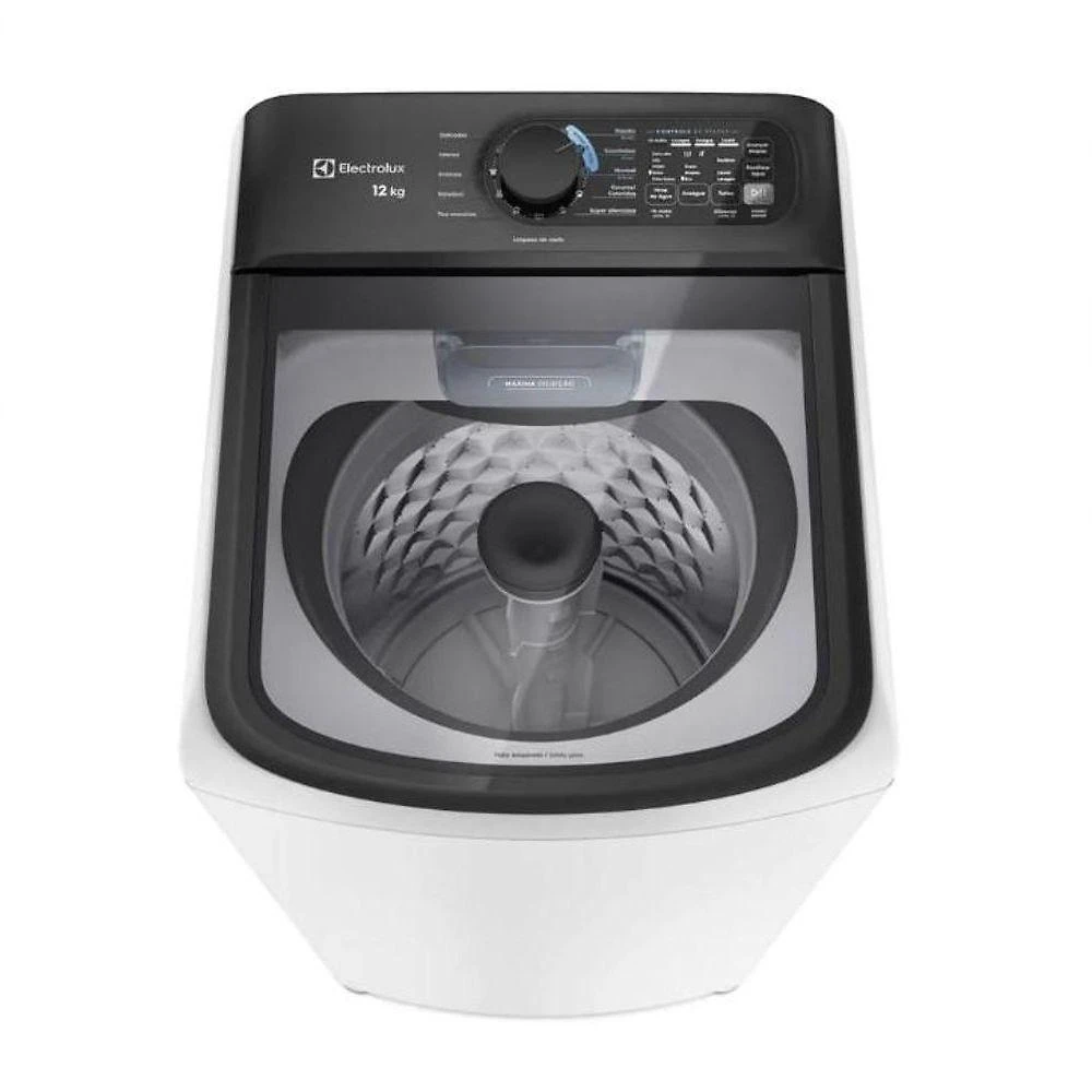 Máquina de Lavar Electrolux Efficient LET12 12kg Automática Branco 110V