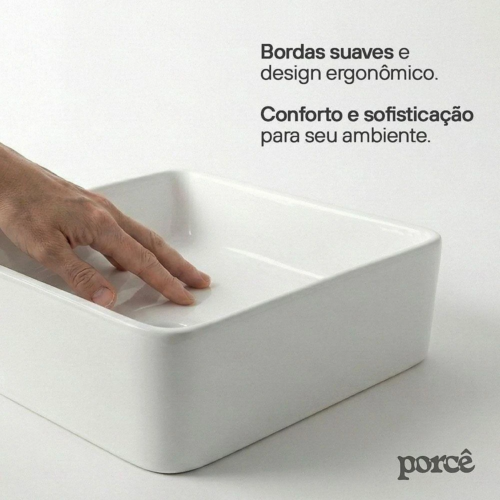 Cuba de sobrepor porcê laguna (pcc3617a-br)