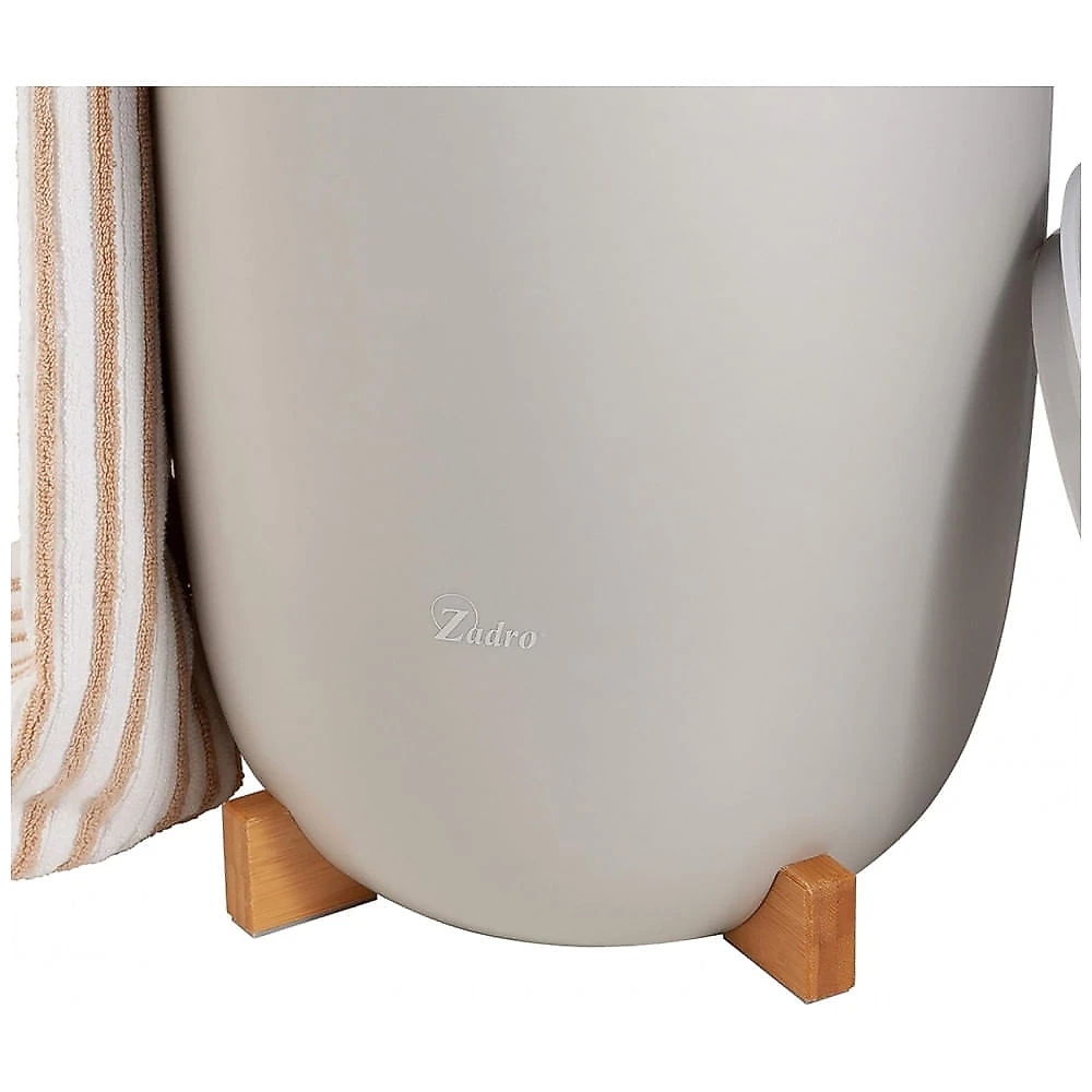 Aquecedor de Toalha Elétrico 20L com 4 Configurações de Temporizador, 110V, Zadro, Cinza