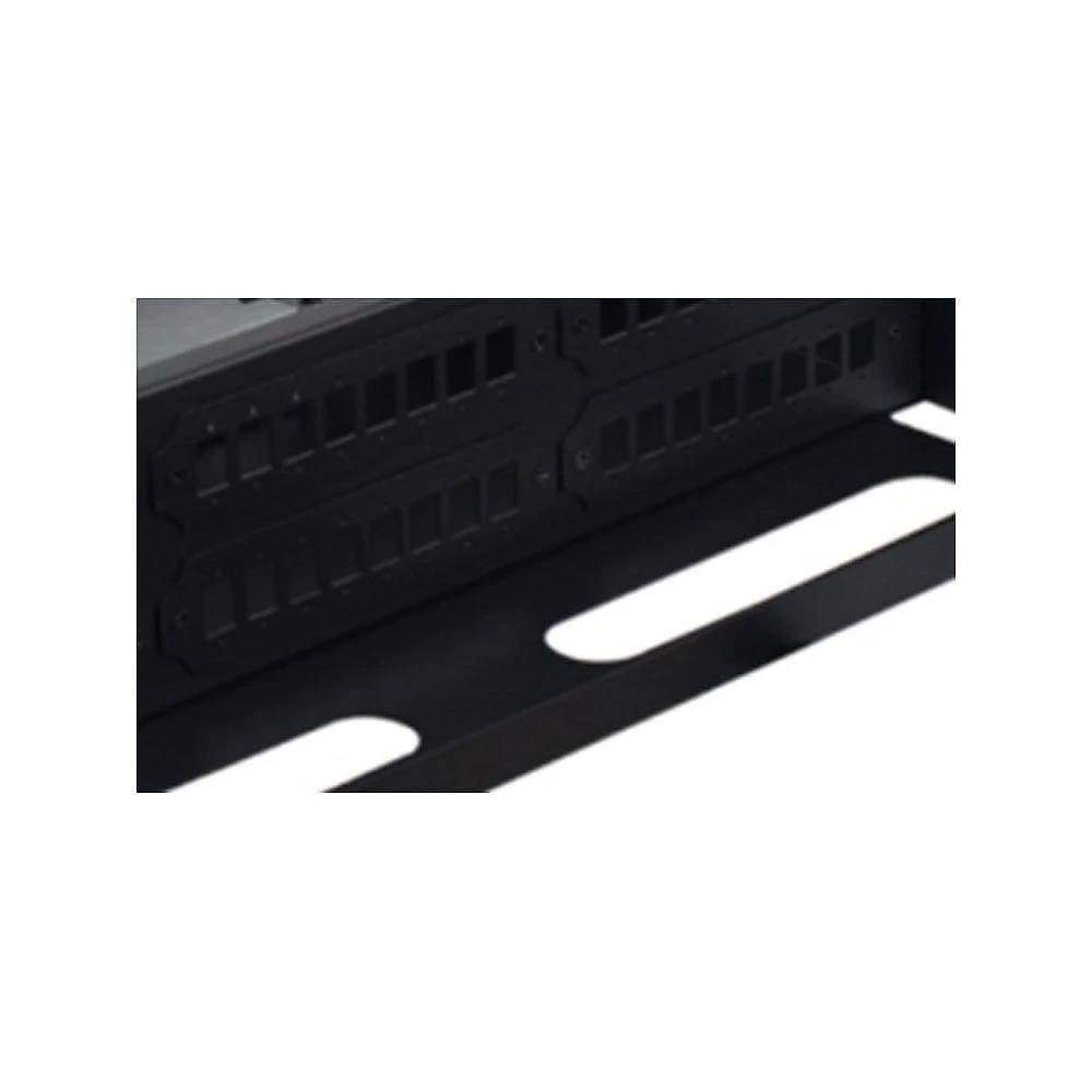 Caixa DIO para Rack 19" 48FO Formato Compacto Preto Evus