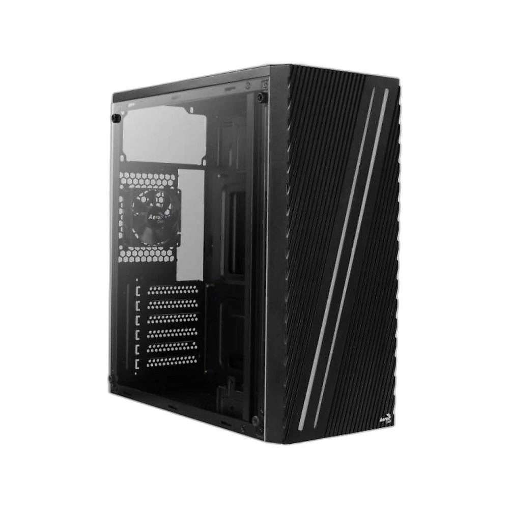 Gabinete Gamer Streak Torre Média ATX Micro ATX Mini ITX Aço RGB Preto Aerocool