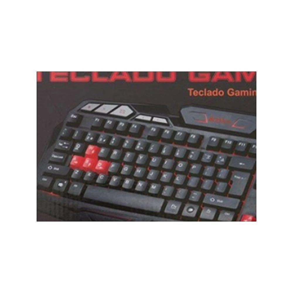 Teclado Gamer Braview TCO801 com LED Individual 3 Níveis e USB 2m Verde
