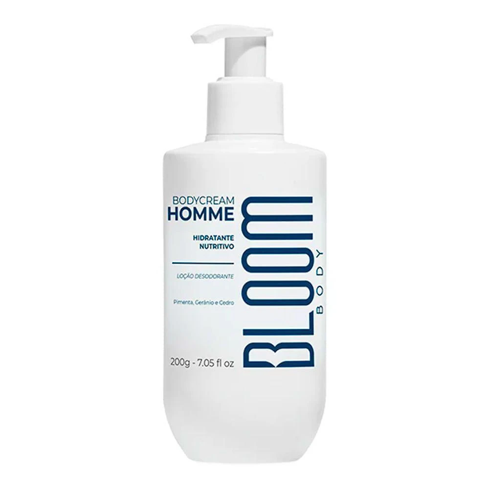 Bloom Body Cream Homme - Desodorante Hidratante 200g