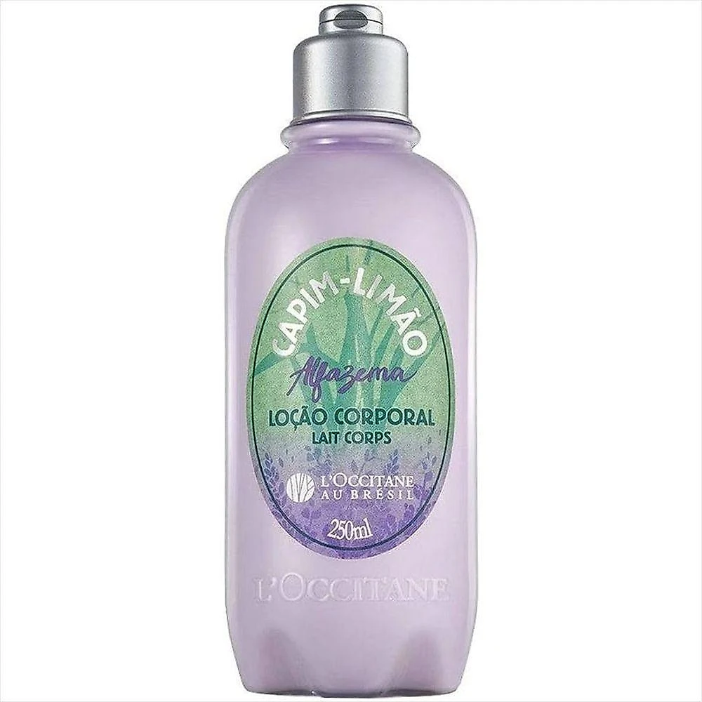 L'occitane Capim Limão Alfazema Loção Corporal Desodorante 250ml