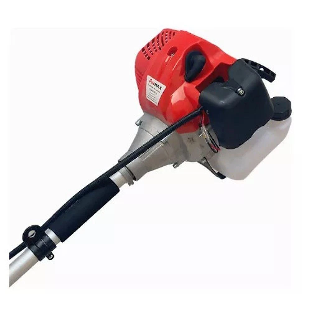 Roçadeira Profissional A Gasolin Cg430 Tb 43cc 2hp Com Faca 2 Pontas P/ Mato Alto Capim + Lamina De Vídea 40d P/ Troncos