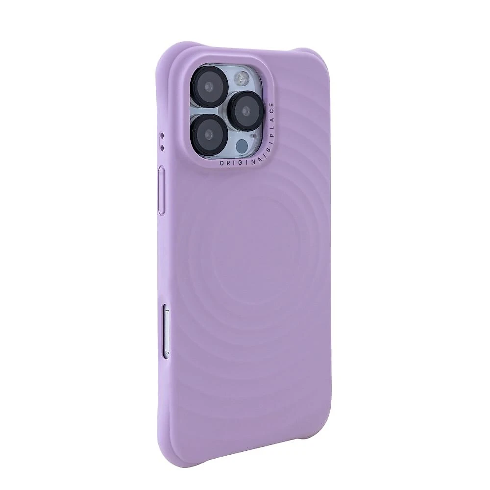 Capa iPhone 16 Pro Max Originais iPlace, Drop Lilás