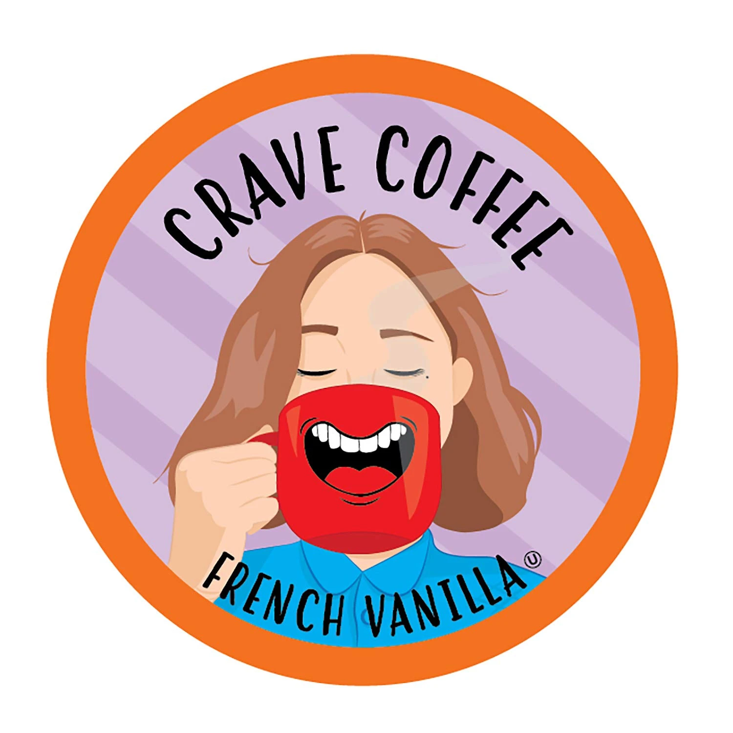 Cápsulas de Café sabor French Vanilla 40u Crave