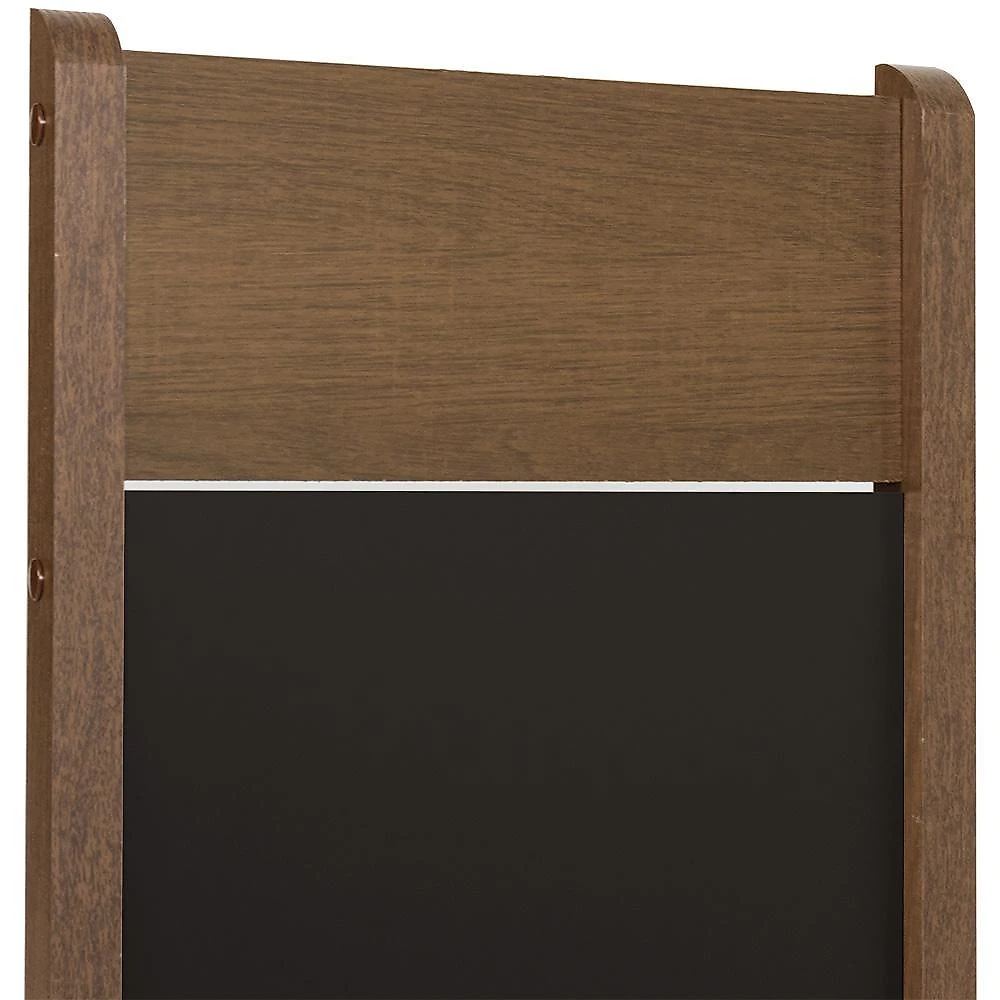 Conjunto sala de jantar madesa beta mesa tampo de vidro redondo 4 cadeiras - rustic/preto