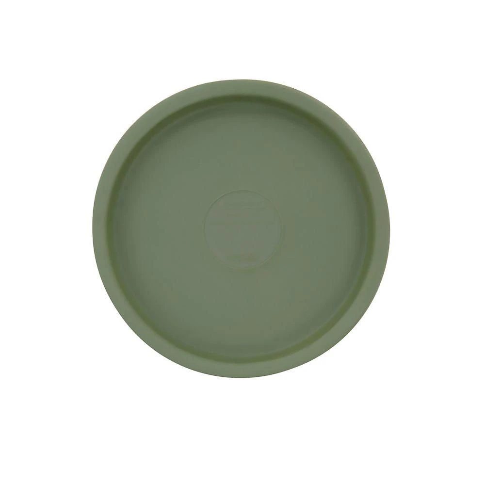 Prato Vaso Tramontina Em Polietileno Verde Oliva Pp