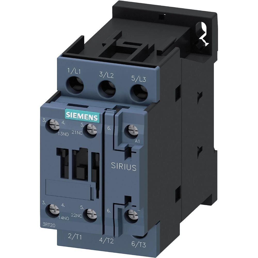 Contator Tripolar 3RT2026-1AC20 25A 24VCA 60HZ Bivolt com Contato Auxiliar Siemens S0