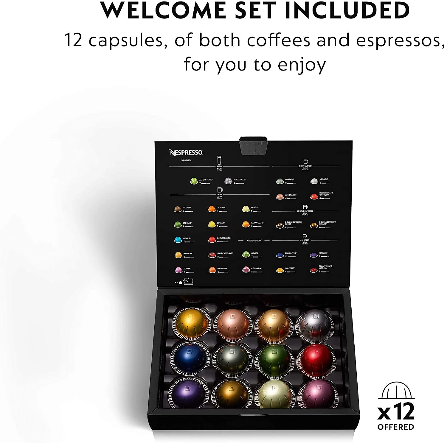 Nespresso Vertuo by DeLonghi Máquina de Café Expresso 05L 1 260W110V Branca