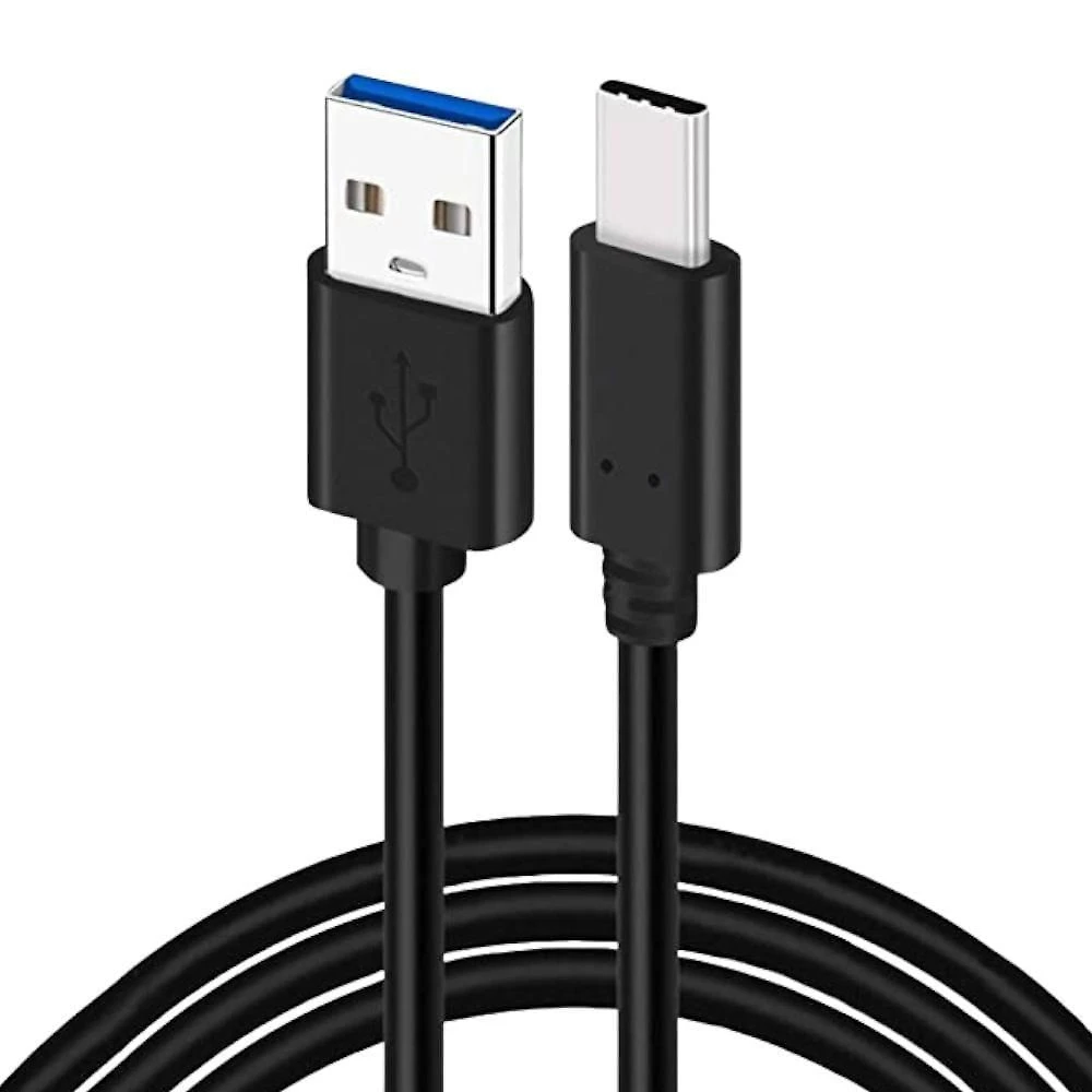 Cabo Type C Tipo C Preto 1 Metro Dados Para Samsung A30
