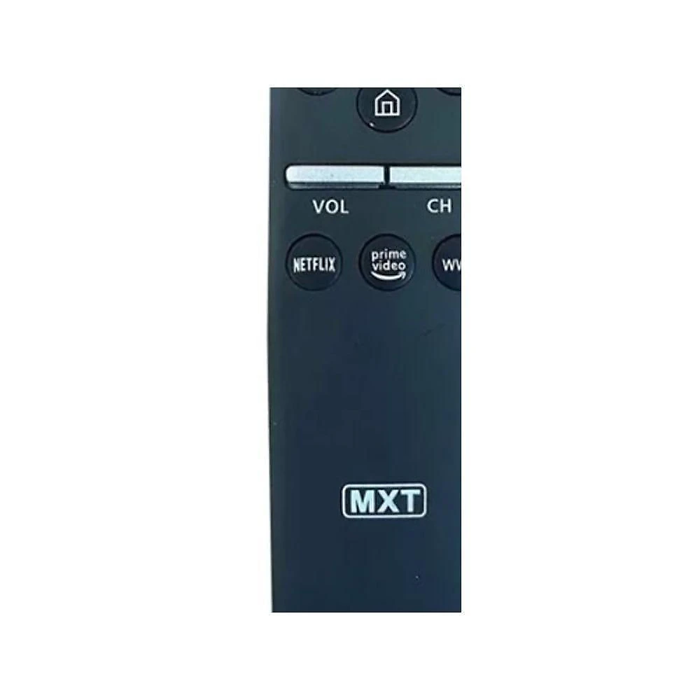 Controle Remoto Grupo MXT 01374 Samsung 4K Netflix Alcance 10 Metros Bivolt Preto
