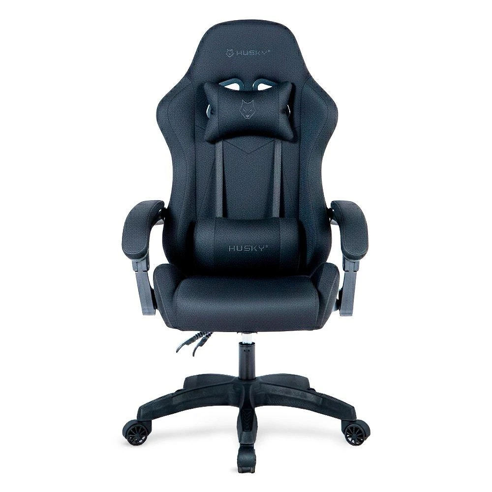 Cadeira Gamer Husky Storm 100, Até 120kg, Almofadas, Reclinável 135º, Tecido, Preta - HCG100PTT