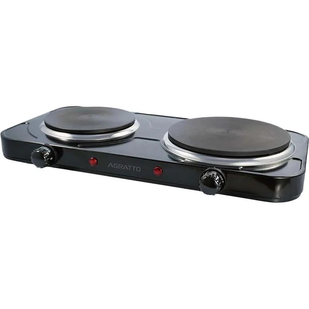 Fogão Elétrico de Mesa 2 Pratos 2500W FMP02 Preto Agratto 220V