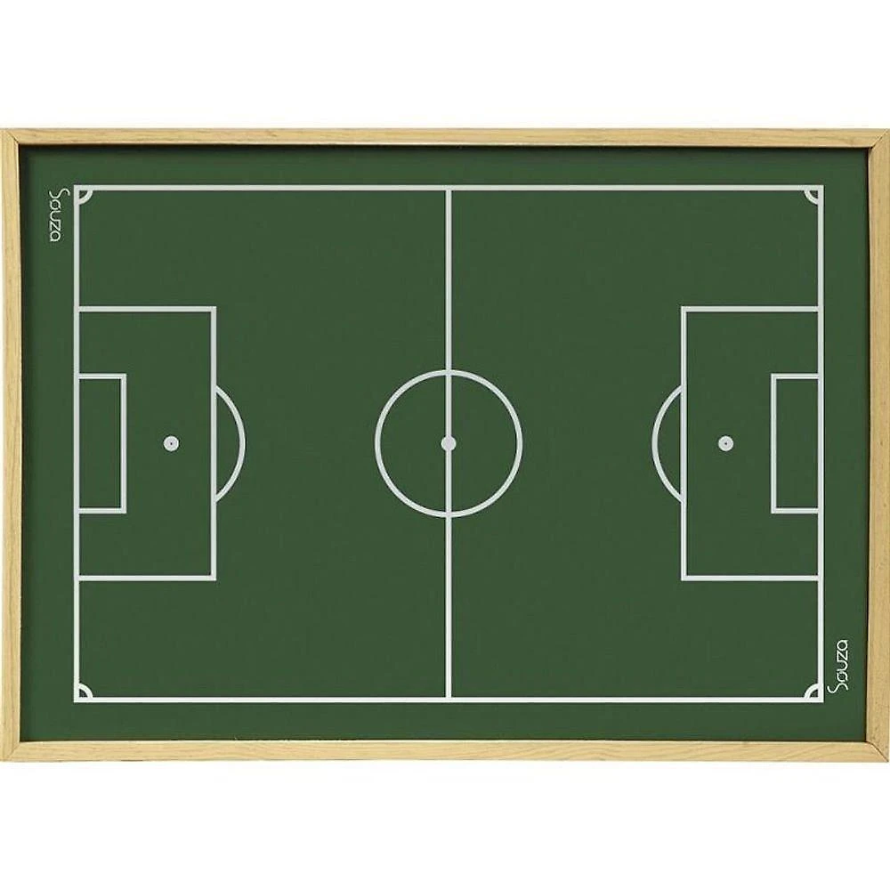 Campo de Botão Júnior Futebol de Mesa Duratree Verde Souza Office