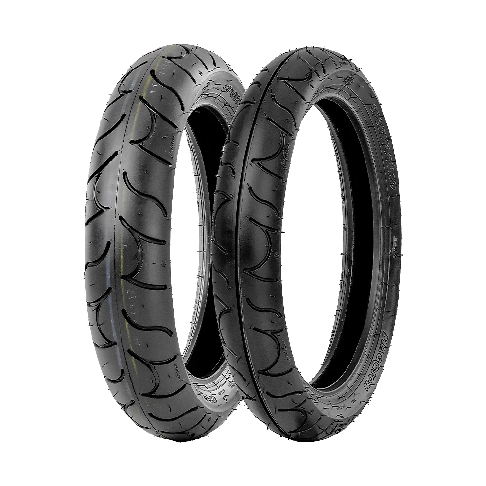 Jogo 2 Pneus Moto Maggion Sportissimo 110/70-17 54H + 140/70-17 66H TL
