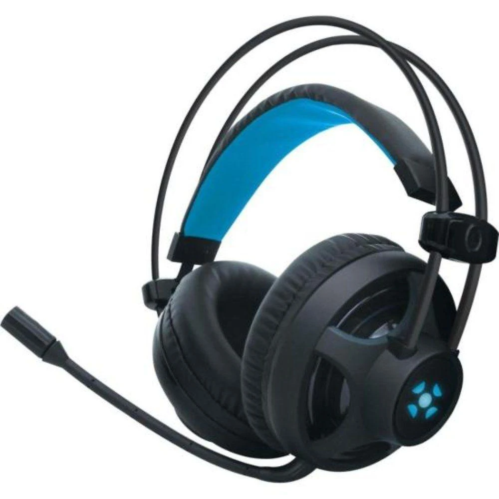 Headset Gamer Fortrek H2 P2 Adaptador USB LED Preto
