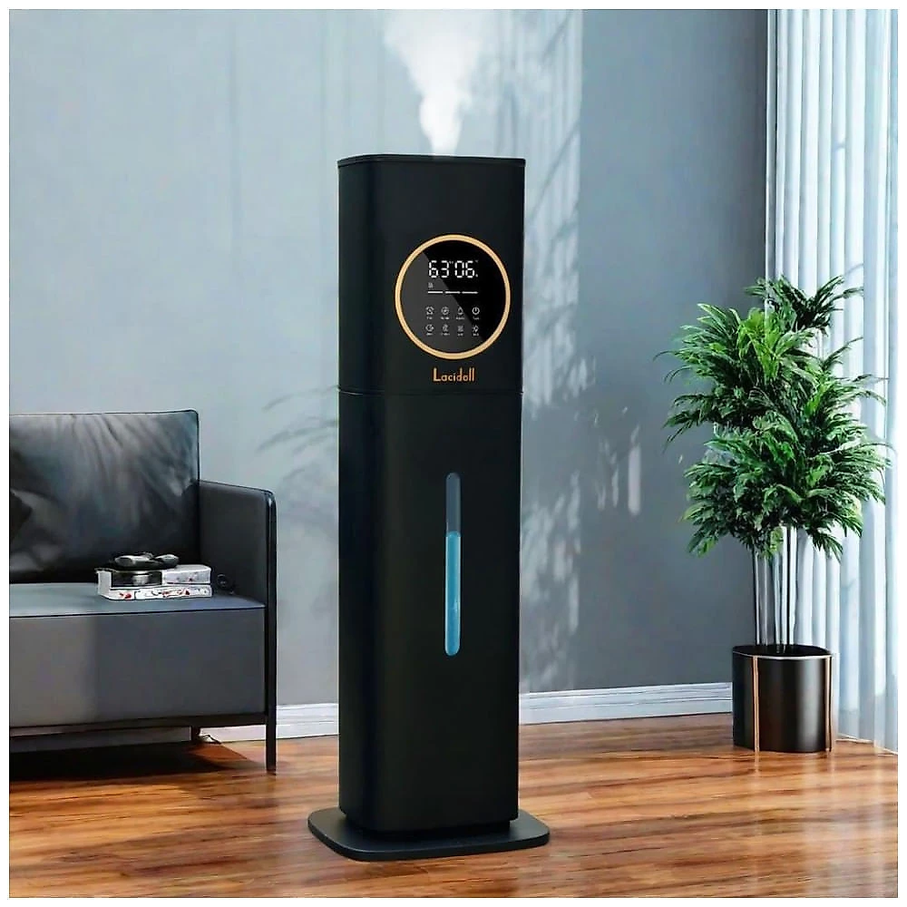 Umidificador 8L com Umidade Personalizada, Luz Noturna, Temporizador de 12H, Caixa de Aroma e Trava para Crianças para Ambientes até 74m2, 110V 25W, 110v