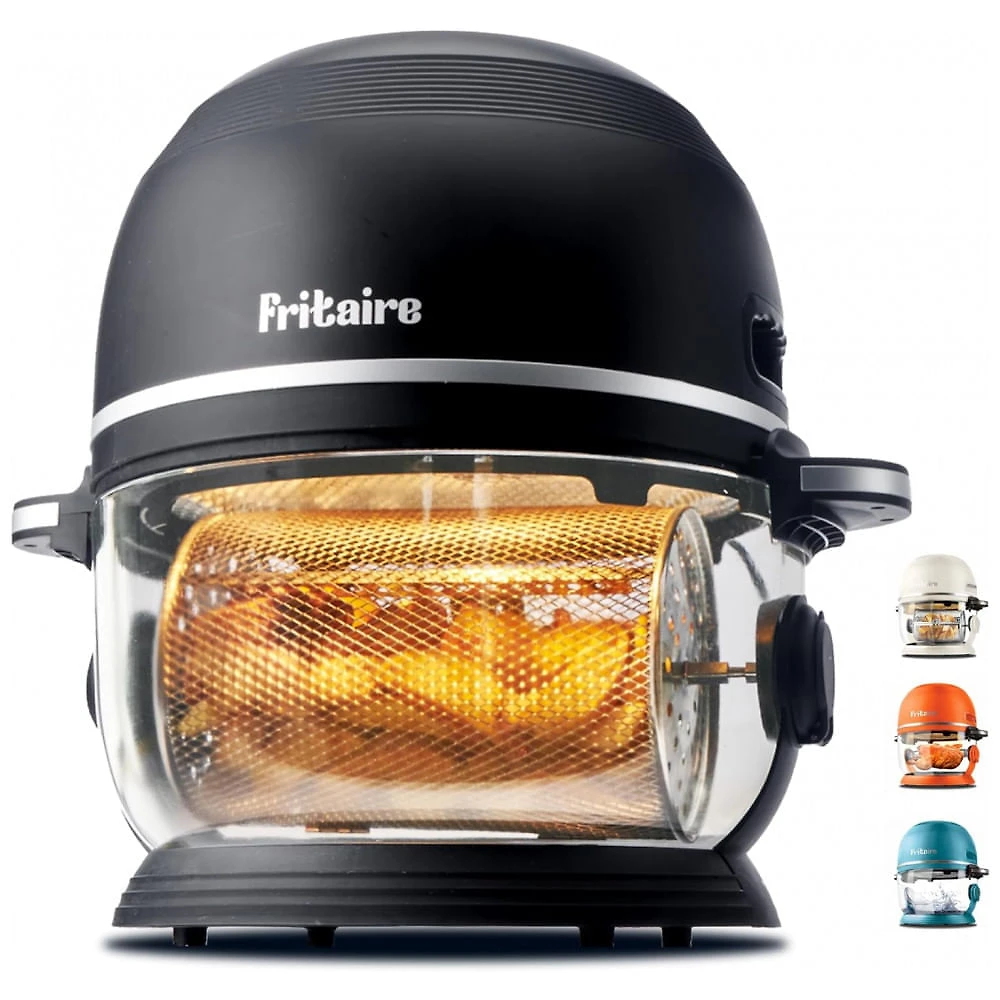 Fritadeira Elétrica Airfryer 6 em 1, 4,7L com Visibilidade 360, sem BPA e Modo de Autolimpeza, 110V 1500W, Fritaire, ...