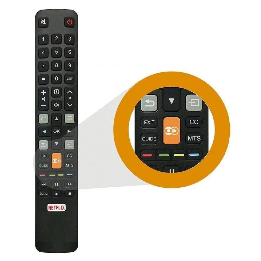 Controle Remoto Tv Tcl Smart 4k L32s4900s L40s4900fs