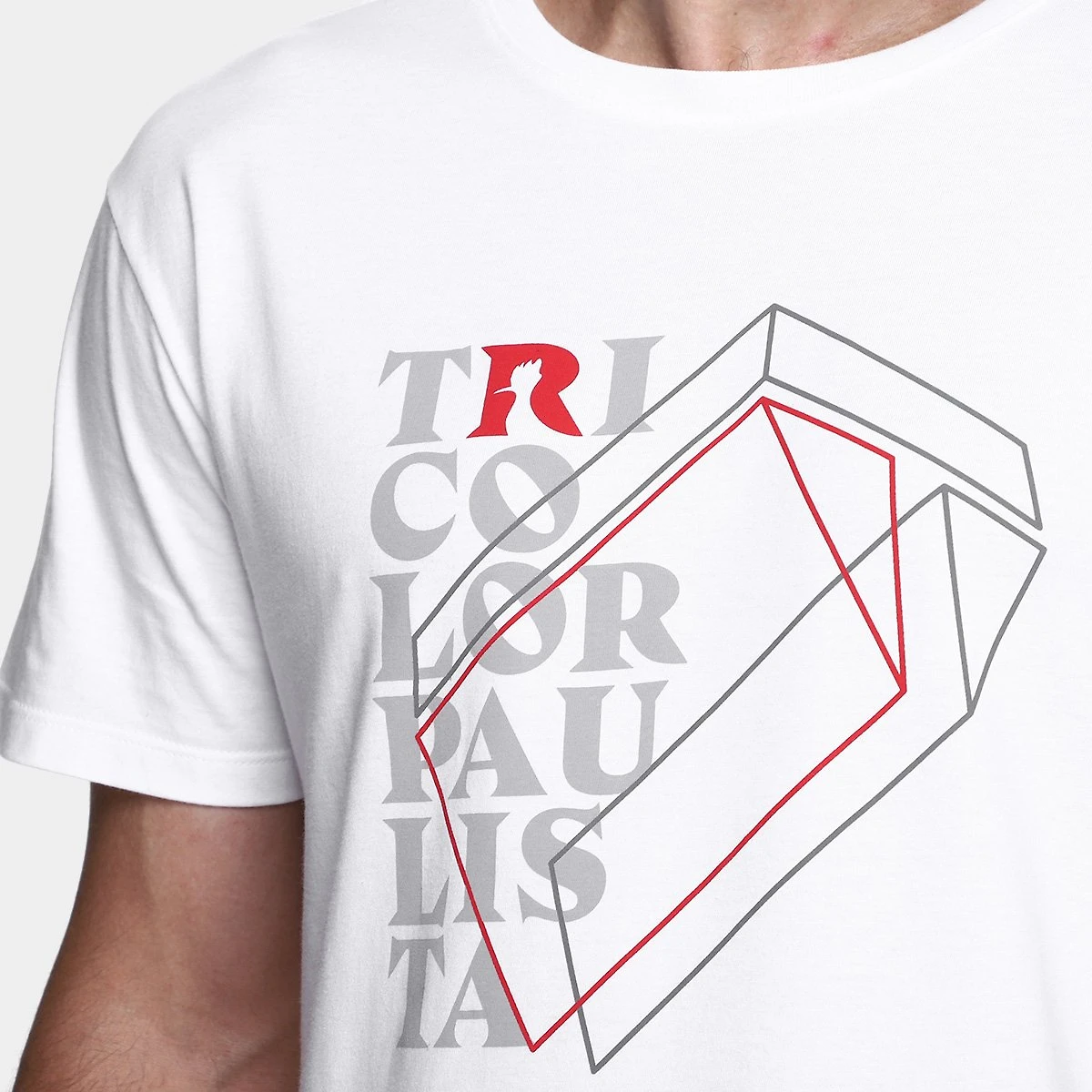 Miniatura Camiseta São Paulo Reserva Masculina Branco - EGG