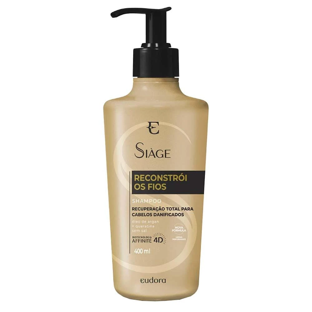 Eudora siàge reconstrói os fios shampoo