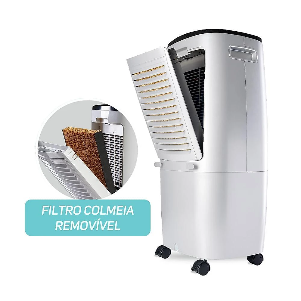 Wap climatizador de ar air protect e polishop ventilador de mesa e parede 8 pas 127v