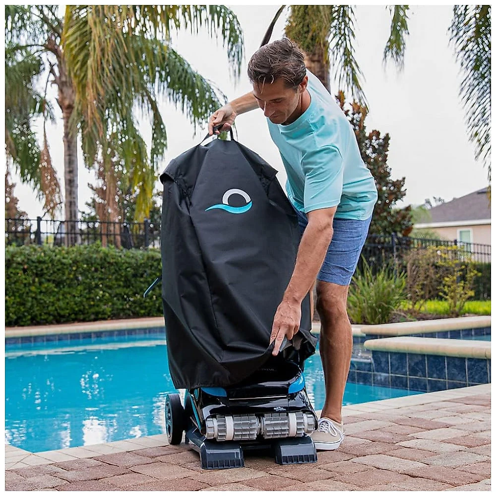 Robô Aspirador para Piscinas Dolphin Nautilus CC Supreme Wi-Fi, Preto, Escovação Ativa, Navegação Inteligente, Cesto de Filtro Duplo, Modelo 2025﻿
